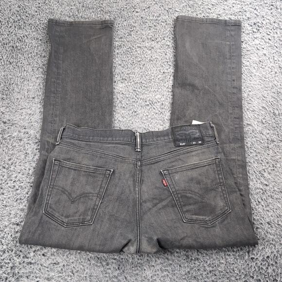 Levis 514 Jeans Men 33X30 Gray Classiccore Outdoor Chore Straight Leg Casual - Picture 1 of 10